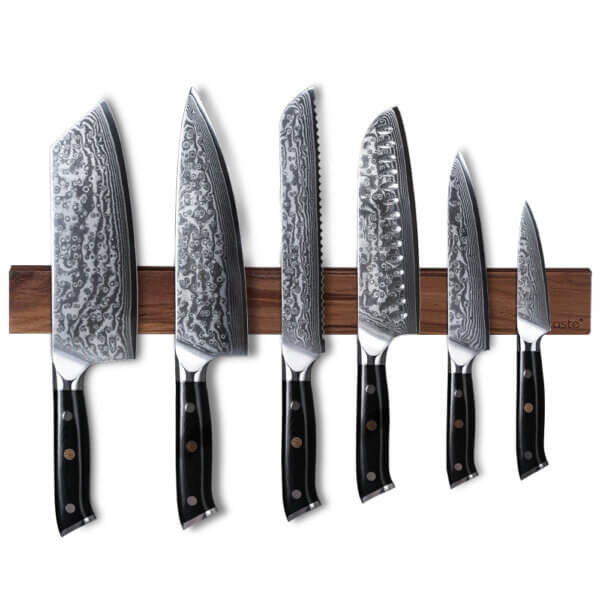SXL-3 Professional Damascus Knife - VG10 or AUS10 Core - Corrosion And Stain Resistant - G10 Handle with Mosaic Rivet